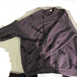 Levi’s levis sweatshirt oversized tie-dye